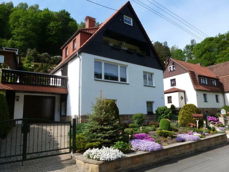 Ferienwohnung Grunwald Kurort Rathen Kültér fotó